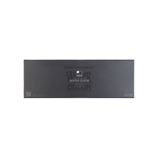 Набор акварельных красок Shinhan Professional 18 цв. по 12мл в картонной упаковке Набор акварельных красок Shinhan Professional 18 цв. по 12мл в картонной упаковке