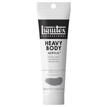 Краска акриловая LIQUITEX Heavy Body туба 59мл №599 серый натуральный 5,