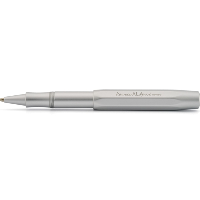 Ручка-роллер KAWECO AL Sport 0.7мм серебристый