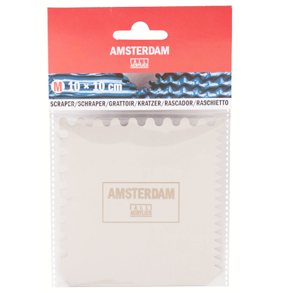 Шпатель художественный Amsterdam металлический 10х10 см купить в художественном магазине ArtCraft.Space