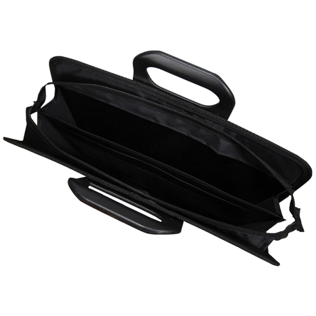 Папка-портфель  3 отделения OfficeSpace, А3, 470*380*130мм, на молнии, черный