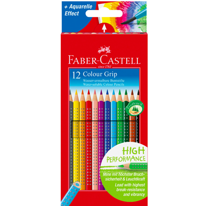 Набор цветных карандашей Faber Castell Colour Grip 12 цветов купить в магазине ArtCraft.Space с доставкой по всему миру Набор цветных карандашей Faber Castell Colour Grip 12 цветов купить в магазине ArtCraft.Space с доставкой по всему миру