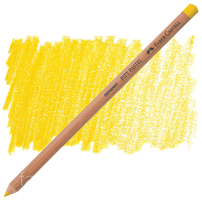 Пастельный карандаш Faber-Castell "Pitt Pastel" цвет 185 неаполитанский желтый