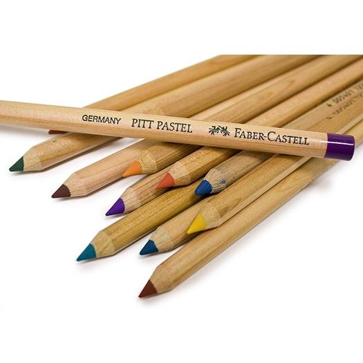 Пастельный карандаш Faber-Castell "Pitt Pastel" цвет 185 неаполитанский желтый