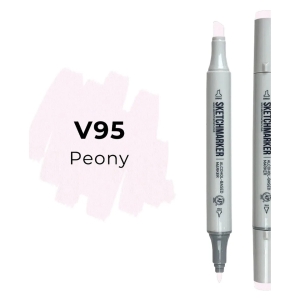 Маркер SKETCHMARKER двухсторонний на спирт.основе цв.V95 Пион Маркер SKETCHMARKER двухсторонний на спирт.основе цв.V95 Пион