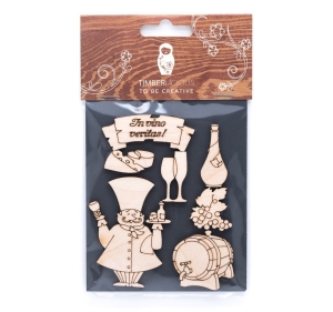 Набор заготовок для декорирования Cooking2 фанера 10х14см,