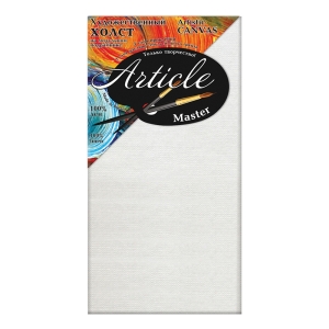Холст на подрамнике Article "Master", 15*30см, 100% лен, мелкое зерно, масляный грунт