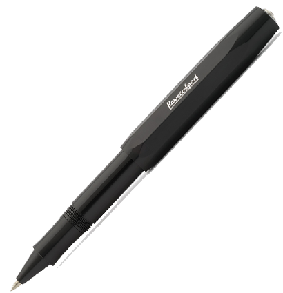 Роллер гелевый KAWECO SKYLINE Sport 0.7мм черный корпус,
