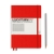 Блокнот Leuchtturm1917 Classic A5 (14.5x21см.) 80г/м2 - 251 стр. в клетку, твердая обложка, цвет: Красный