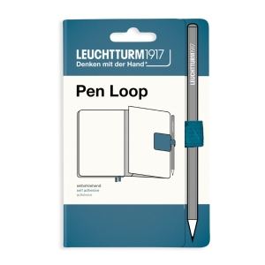 Петля самоклеящаяся Pen Loop для ручек на блокноты Leuchtturm1917 цвет Синий Камень