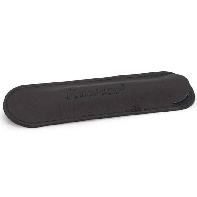 Чехол для ручек KAWECO ECO кожаный для 1 длинной ручки черный