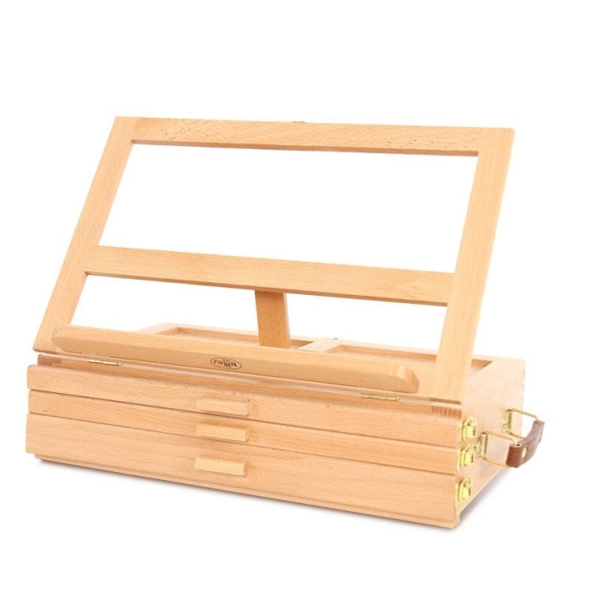 Этюдник-органайзер для пастели Гамма, 3 уровня, 30*13,5*44см, бук Этюдник-органайзер для пастели Гамма, 3 уровня, 30*13,5*44см, бук