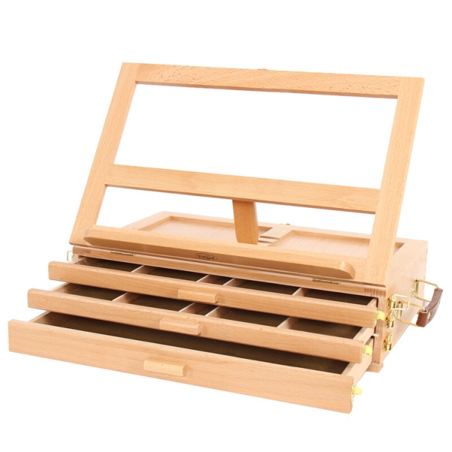 Этюдник настольный с органайзером для пастели из бука 3 уровня "Московская палитра" Гамма купить в художественном магазине ArtCraft.Space с доставкой Этюдник настольный с органайзером для пастели из бука 3 уровня "Московская палитра" Гамма купить в художественном магазине ArtCraft.Space с доставкой