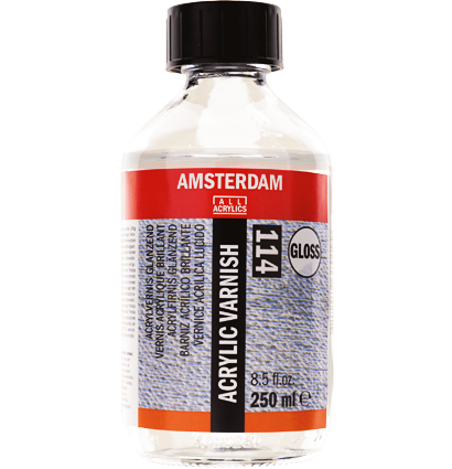 Лак для акрила глянцевый Amsterdam Acrylic Varnish Gloss 114  250 мл купить в художественном магазине ArtCraft.Space с доставкой по РФ и СНГ