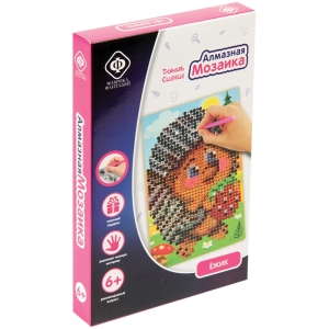 Алмазная мозаика Фабрика фантазий "Ежик", 10*15см