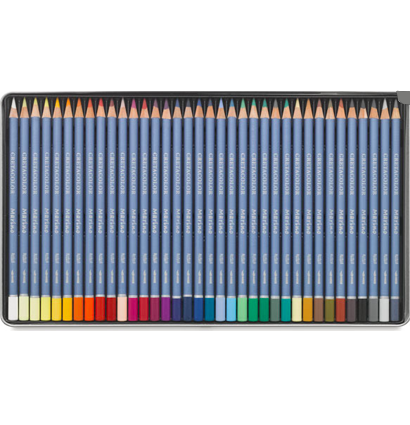 Cretacolor Marino набор профессиональных акварельных карандашей 36 цветов в кейсе купить в художественном магазине ArtCraft.Space с доставкой по РФ и СНГ