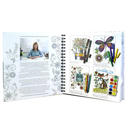 Художественный сад Лори ( книжка-раскраска) Chameleon