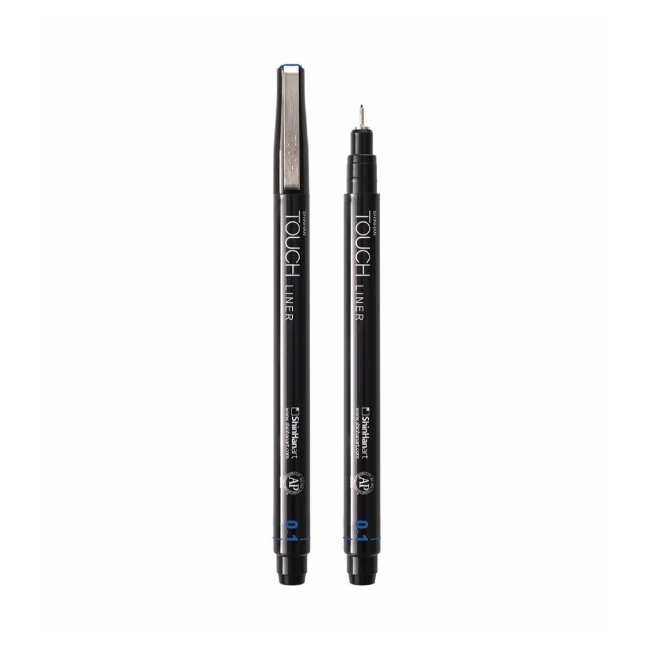 Ручка капиллярная  TOUCH Liner 0,1мм синий кобальт