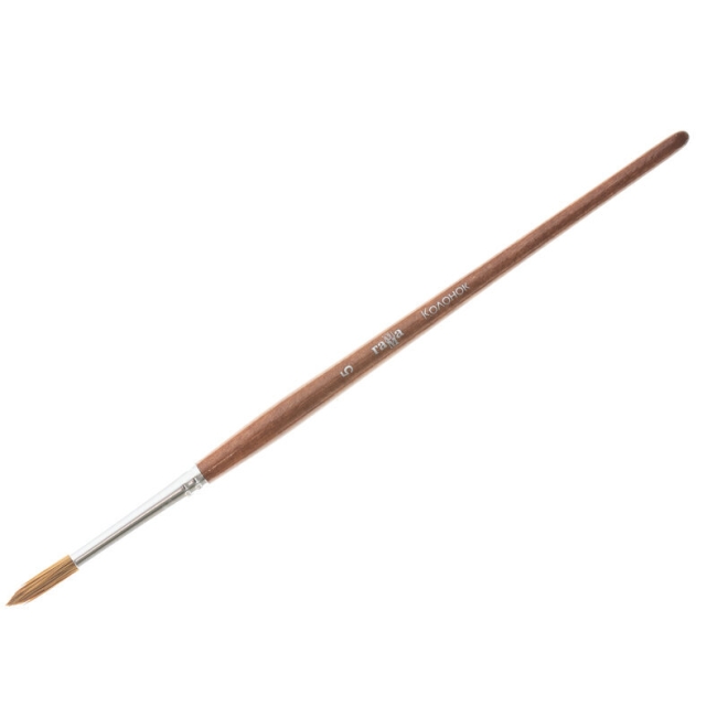 Кисть колонок Гамма, круглая №05 Кисть колонок Гамма, круглая №05