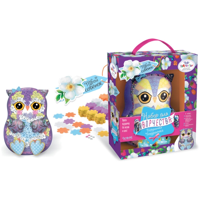 Набор для рукоделия Узоры из плюша "Подушечка-игрушечка" три вида купить в магазине ArtCraft.Space Набор для рукоделия Узоры из плюша "Подушечка-игрушечка" три вида купить в магазине ArtCraft.Space