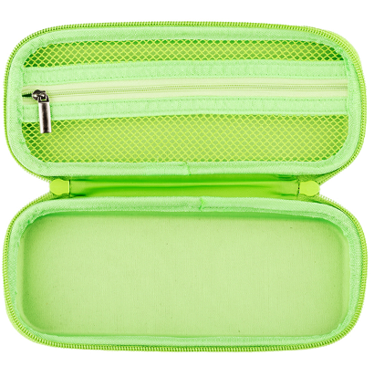 Пенал Radiance зелёно-голубой неоновый каркасный для ручек, карандашей и маркеров купить в магазине ArtCraft.Space с доставкой по всему миру