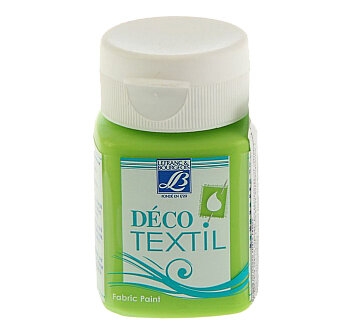 Краска по ткани DECO TEXTIL банка 50мл №586 Анис,