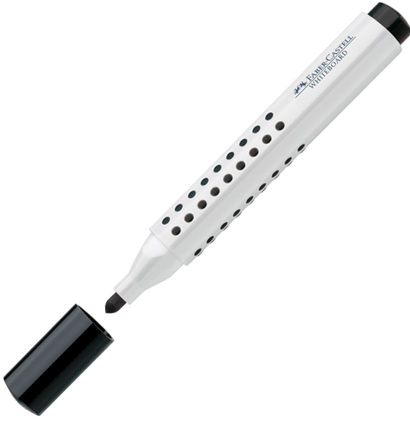 Маркер для магнитных досок Faber-Castell Whiteboard Grip 1583 перезаправляемый черный купить в художественном магазине ArtCraft.Space с доставкой по РФ и СНГ