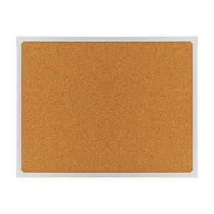 Доска пробковая OfficeSpace, 45*60см, алюминиевая рамка