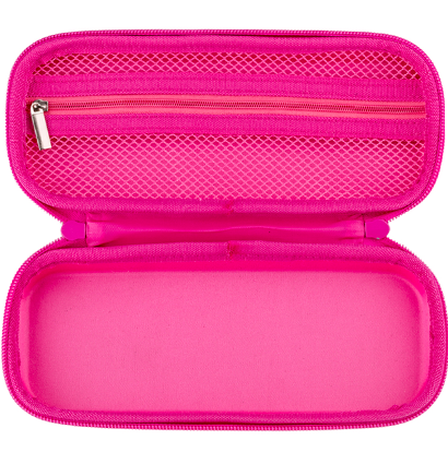 Пенал Radiance жёлто-розовый неоновый каркасный для ручек, карандашей и маркеров купить в магазине ArtCraft.Space с доставкой по всему миру