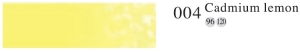 Пастель профессиональная сухая полутвёрдая квадратная цвет № 004 лимонный кадмий