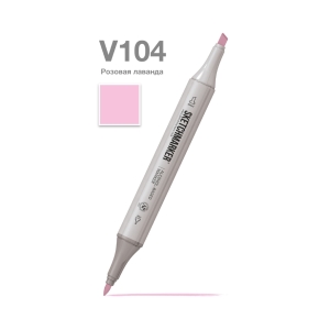 Маркер SKETCHMARKER двухсторонний на спирт.основе цв.V104 Розовая лаванда Маркер SKETCHMARKER двухсторонний на спирт.основе цв.V104 Розовая лаванда