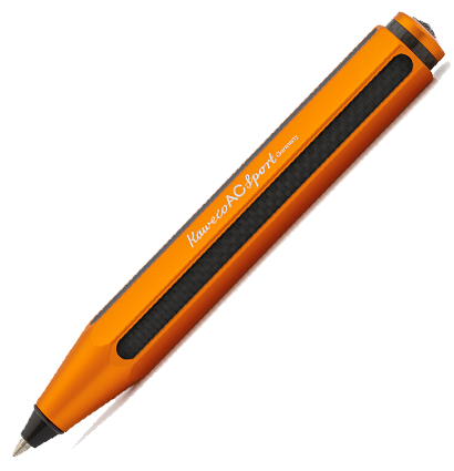 Ручка шариковая KAWECO AC Sport 1.0мм оранжевый