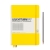 Блокнот Leuchtturm1917 Classic A5 (14.5x21см.) 80г/м2 - 251 стр. в клетку, твердая обложка, цвет: Лимонный