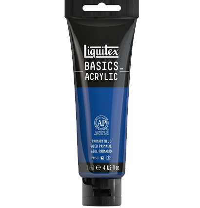 Краска акриловая Liquitex Basics №420 синий основной туба 250 мл купить в художественном магазине ArtCraft.Space с доставкой по всему миру