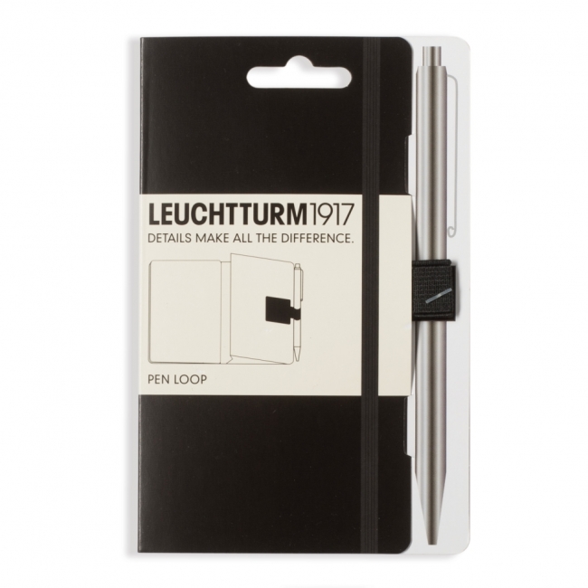 Петля самоклеящаяся Pen Loop для ручек на блокноты Leuchtturm1917 цвет Черный