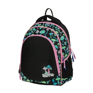 Рюкзак Forst F-JUNIOR "Mushrooms" 38*29*18см, 3 отделения, 2 кармана, эргономичная спинка