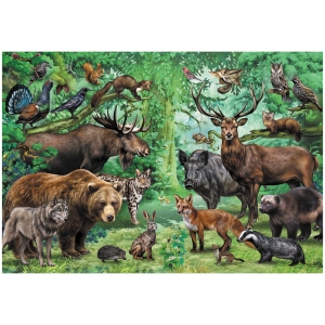 Пазл 500 эл. ТРИ СОВЫ "Лесные жители" Пазл 500 эл. ТРИ СОВЫ "Лесные жители"