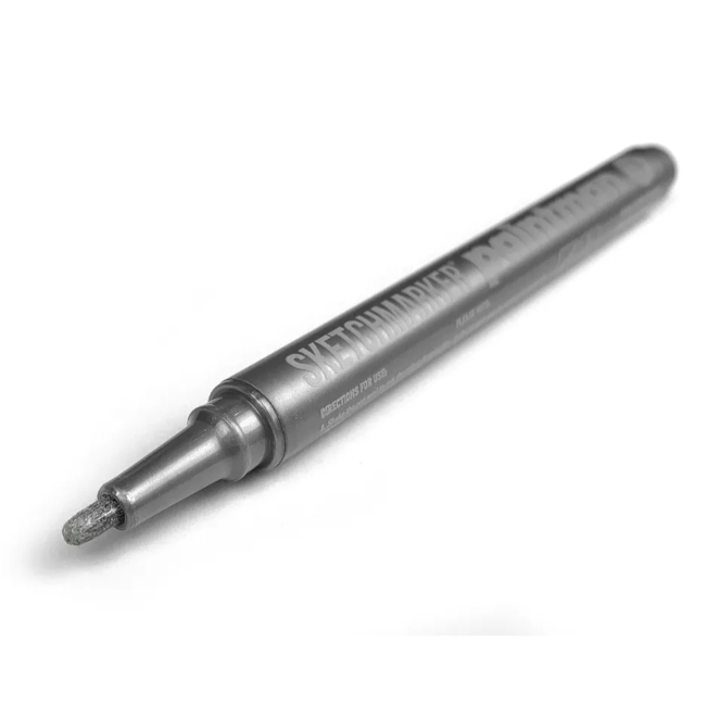 Маркер пигментный SKETCHMARKER Paintman 0.7мм цв.серебряный