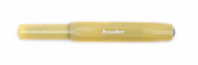 Ручка-роллер KAWECO FROSTED Sport 0.7мм корпус банановый,