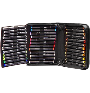 Набор маркеров GRAPH'IT 36шт Classic пенал основные цвета