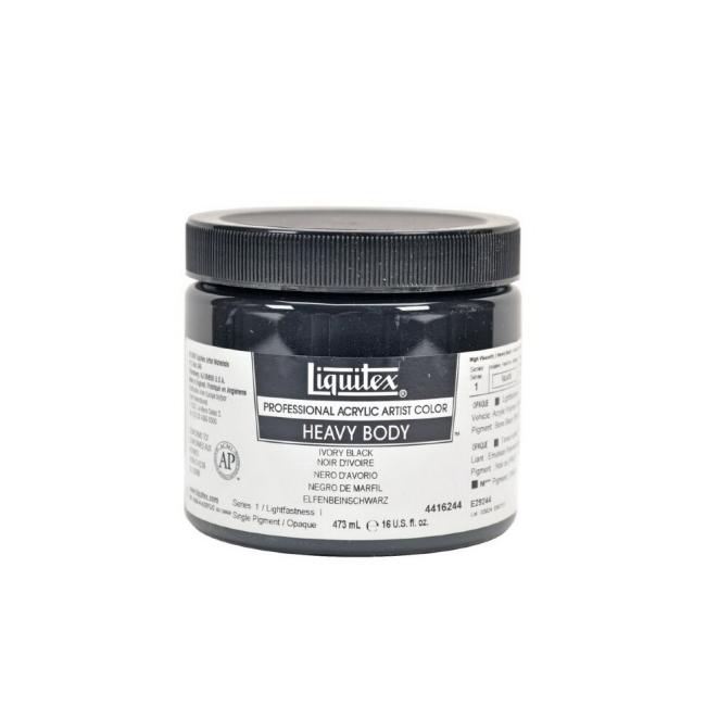 Краска акриловая Liquitex Рeavy Body №244 жженая кость банка 473 мл купить в художественном магазине ArtCraft.Space с доставкой по всему миру