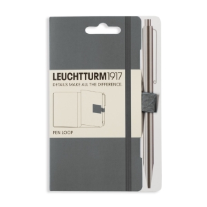 Петля самоклеящаяся Pen Loop для ручек на блокноты Leuchtturm1917 цвет Антрацит