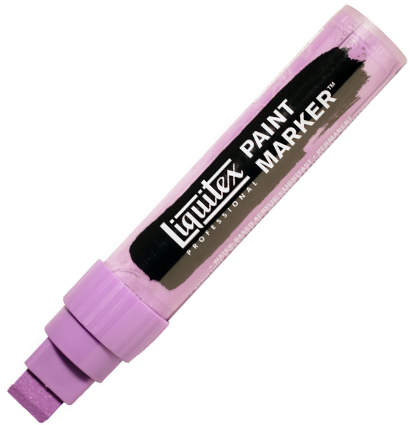 Маркер акриловый Liquitex Paint Marker широкий 15 мм 590 фиолетовый бриллиант купить в магазине маркеров ArtCraft.Space