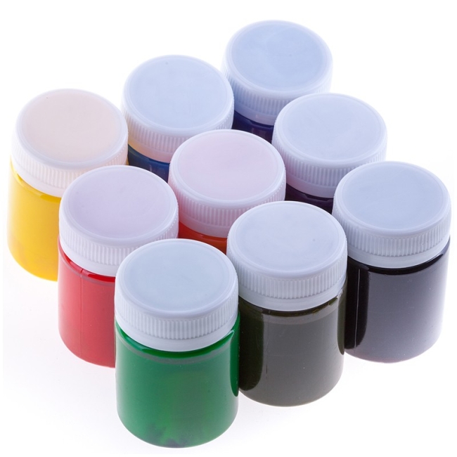 Краски по шелку Decola "Батик", 09 цветов, 50мл, картон