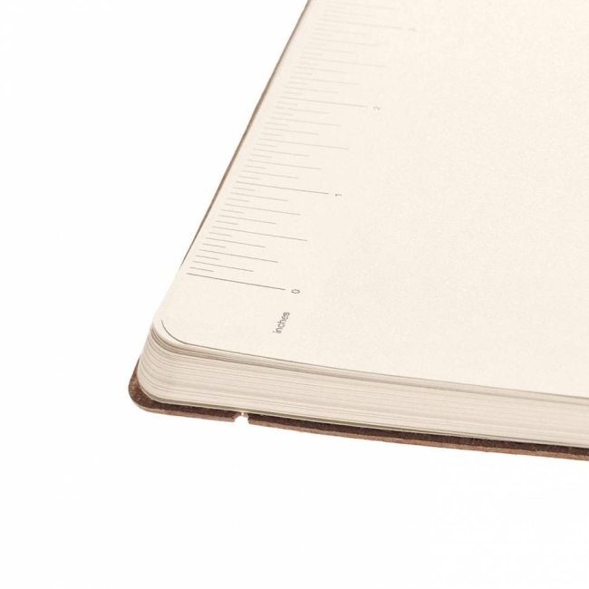 Блокнот SenseBook Red Rubber S на резинке с кожаной обложкой линейка А6 / 80 гм купить в магазине ArtCraft.Space с доставкой по всему миру