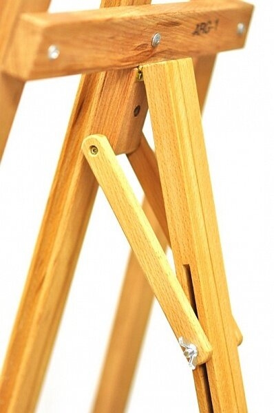 Мольберт Лира 2 Artgooru студийный из бука с неподвижной штангой для живописи и демонстрации высота 170 см купить в художественном магазине ArtCraft.Space с доставкой по РФ и СНГ