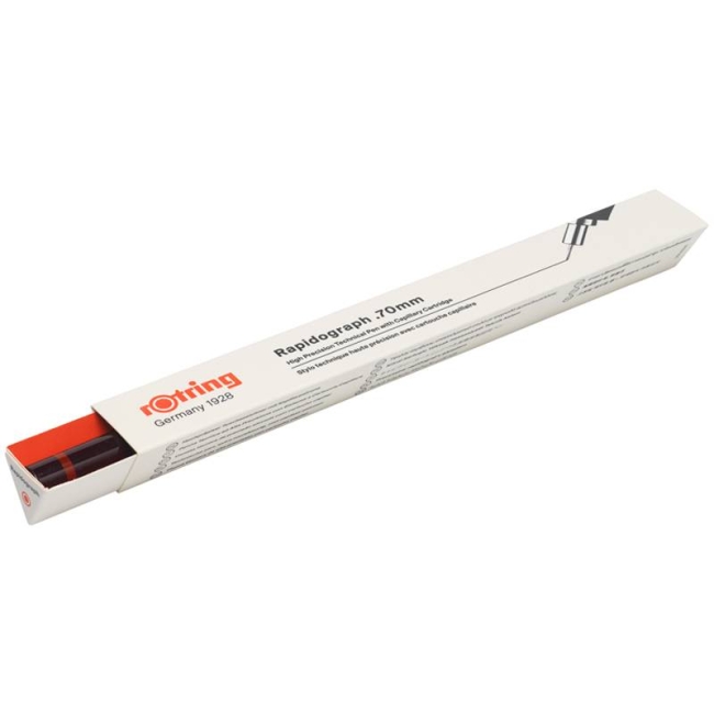 Рапидограф Rotring 0.7 мм пластиковый корпус с черными чернилами купить в магазине ArtCraft.Space Рапидограф Rotring 0.7 мм пластиковый корпус с черными чернилами купить в магазине ArtCraft.Space