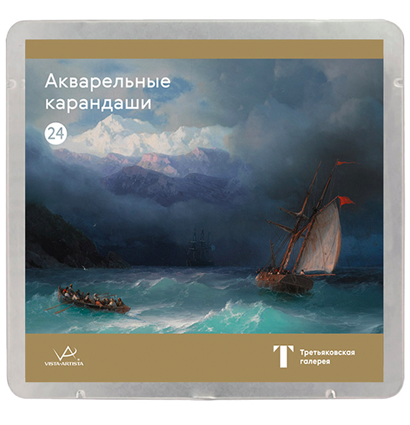 Карандаши акварельные Vista-Artista Fine набор 24 цвета в пенале купить в художественном магазине ArtCraft.Space с доставкой