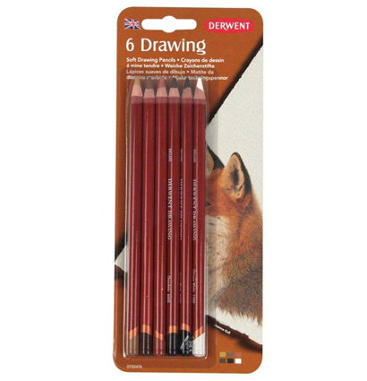 Набор цветных карандашей Drawing 6 цветов в блистере купить в художественном магазине ArtCraft.Space с доставкой по всему миру