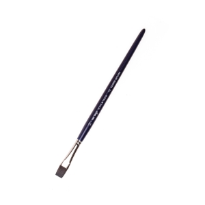 Кисть для акварели VanGogh 112 белка имитация плоская ручка короткая №12